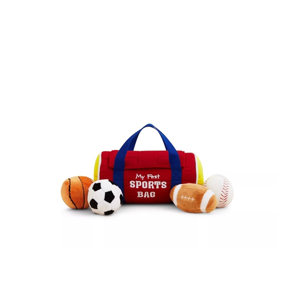Baby first sports bag toy set